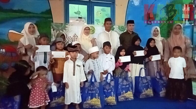 RUTIN Setiap Selama RAMADHAN, Yayasan Tunas Bangsa Desa LEGOK Bertabur BERKAH Bersedekah