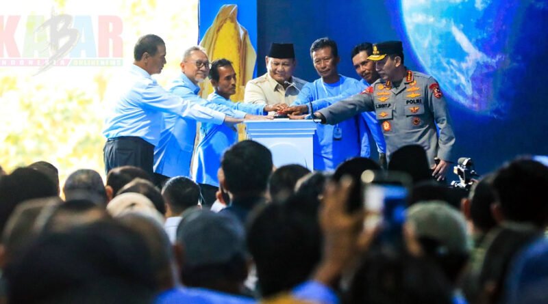 Presiden PRABOWO Apresiasi Peran POLRI Wujudkan Ketahanan Pangan Nasional di Panen Raya Tuban