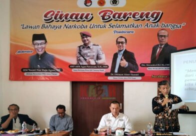 Ratusan JURNALIS SuraBaya Diajak SELAMATKAN Anak Bangsa Dalam SINAU Bareng LAWAN Bahaya NARKOBA