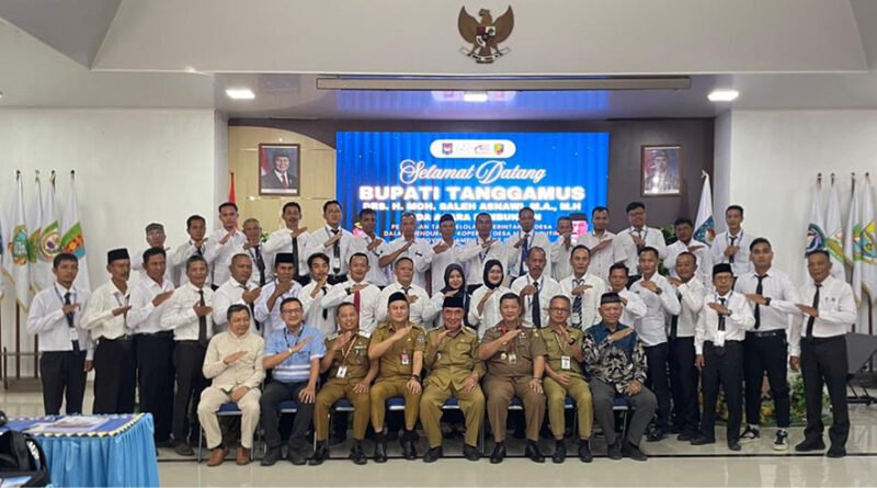Demi Dukung KDMP, Giat BUPATI Tanggamus Buka PELATIHAN Tata Kelola Desa