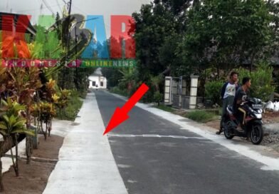 Tingkatkan KENYAMANAN dan KESELAMATAN Bagi Para Pengguna Jalan, DPU-BM PemKab MALANG Bangun Bahu Jalan KEDOK TUREN Dengan RABAT BETON