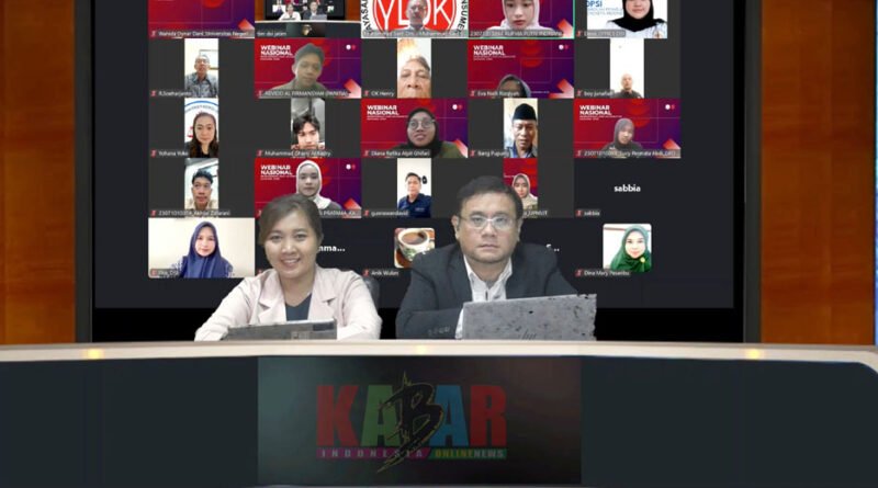 WEBINAR nasional dalam KUPAS TUNTAS alternatif penyelesaian SENGKETA perlindungan KONSUMEN di ERA DIGITAL bersama DEWAN sengketa INDONESIA jawa timur