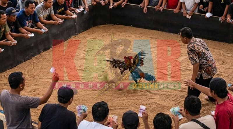 seolah tak SUNGKAN BLAS dengan POLRES BLITAR mereka ini, ajang PERJUDIAN sabung ayam di dusun KEMLOKO desa SIDODI kecamatan GARUM semakin MENGGELIAT
