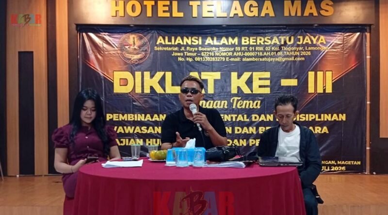 Pentingnya MEMBANGUN Organisasi, DIKLAT Ke-III ALIANSI ALAM BERSATU JAYA Telah SUKSES Digelar di Telaga SARANGAN Magetan