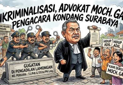 ADVOKAT Moch. GATI Diduga DIKRIMINALISASI, Kini PENGACARA Kondang SuraBaya RESMI Daftarkan Gugatan PERDATA di PN Lamongan