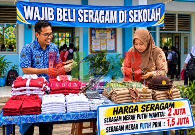 WOW NEKAT Sekali Oknum Kepala Sekolah SMKN 01 SUKOREJO ini, Diduga JUAL Kelengkapan SERAGAM Sekolah Hingga 2 JUTA