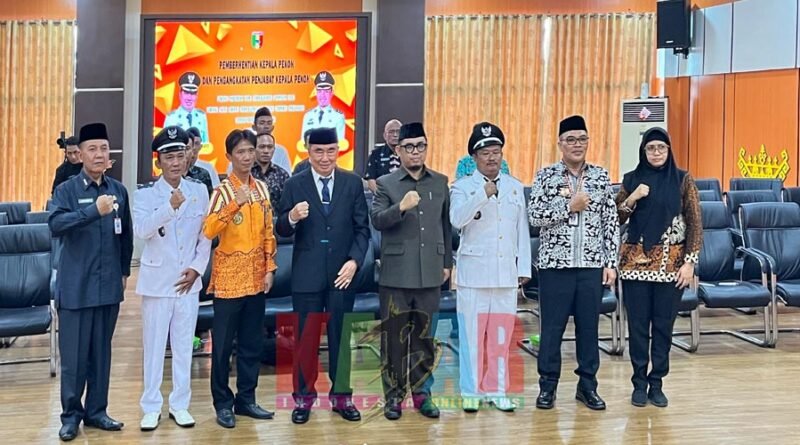 Tekankan PELAYANAN Tanpa Pandang Bulu, BUPATI Tanggamus LANTIK Dua Pj Kepala Pekon